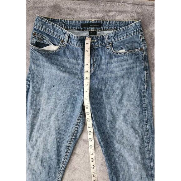 Calvin Klein Relaxed Straight‎ Size Leg 30/10 Blue Jeans RN 36009 - Picture 9 of 13
